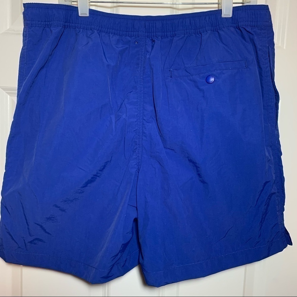 New! Lands’ End Performance blue shorts with lining large - Picture 8 of 8